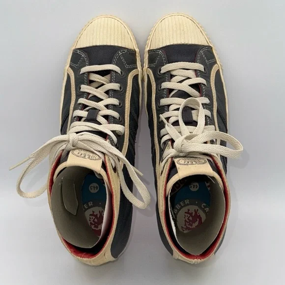 Diesel Yuk Net Yuk Men's Navy Leather US Size 11 High Top